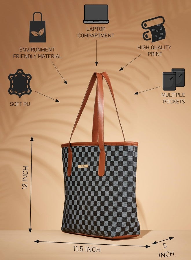 Fargo Lulu Tote Bag for Women | Stylish Vegan Leather with Trendy Keychain, Smooth Zip Closure | Affordable Daily Use Handbag for College, Office & Travel | Made in India (Black) - Image 2